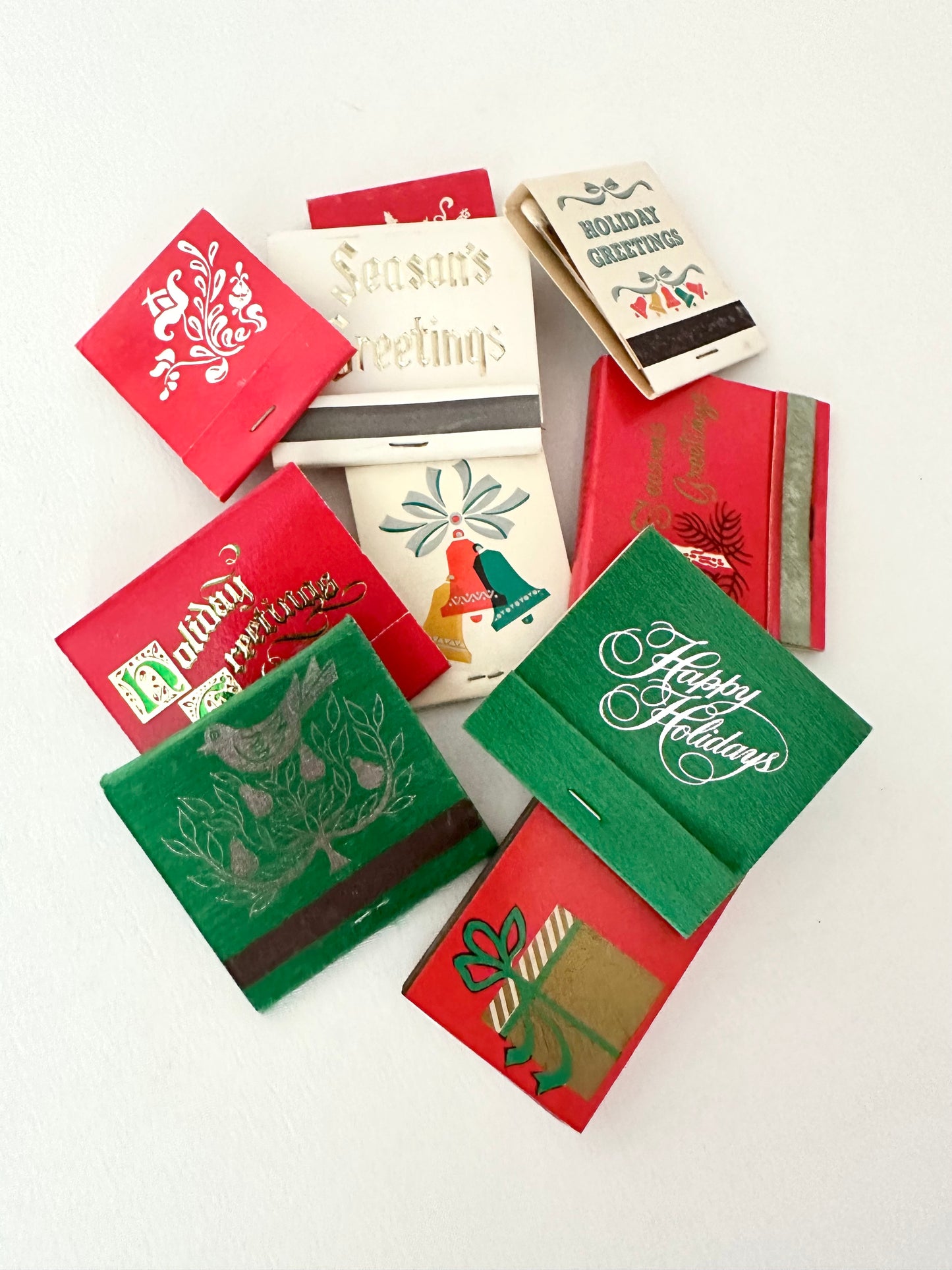 Happy Holidays Matchbooks