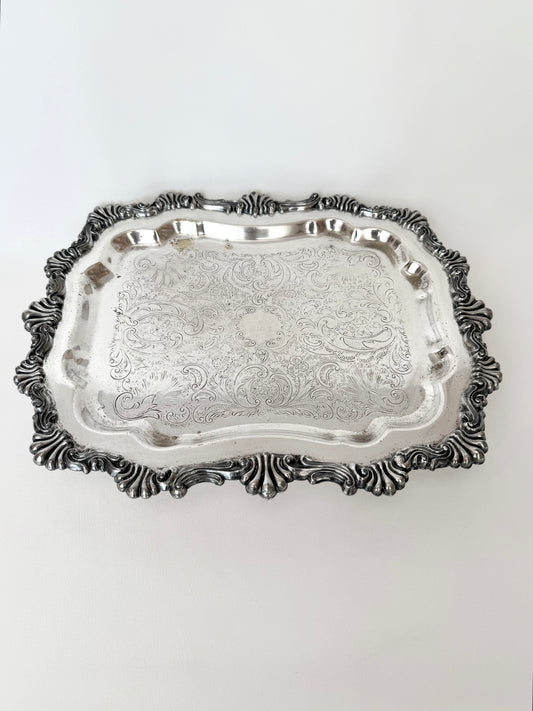 Griselda Silverplate Tray