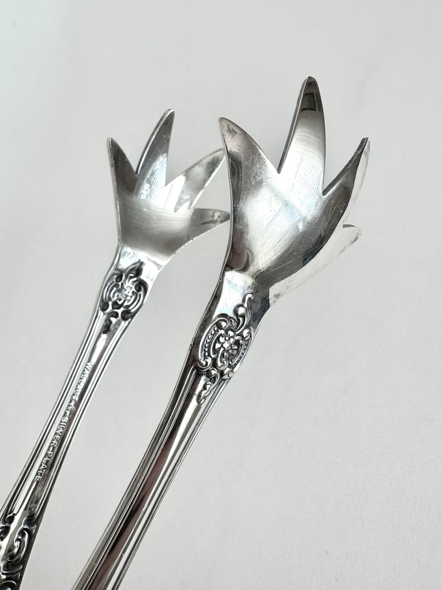 Castille Silverplate Ice Tongs