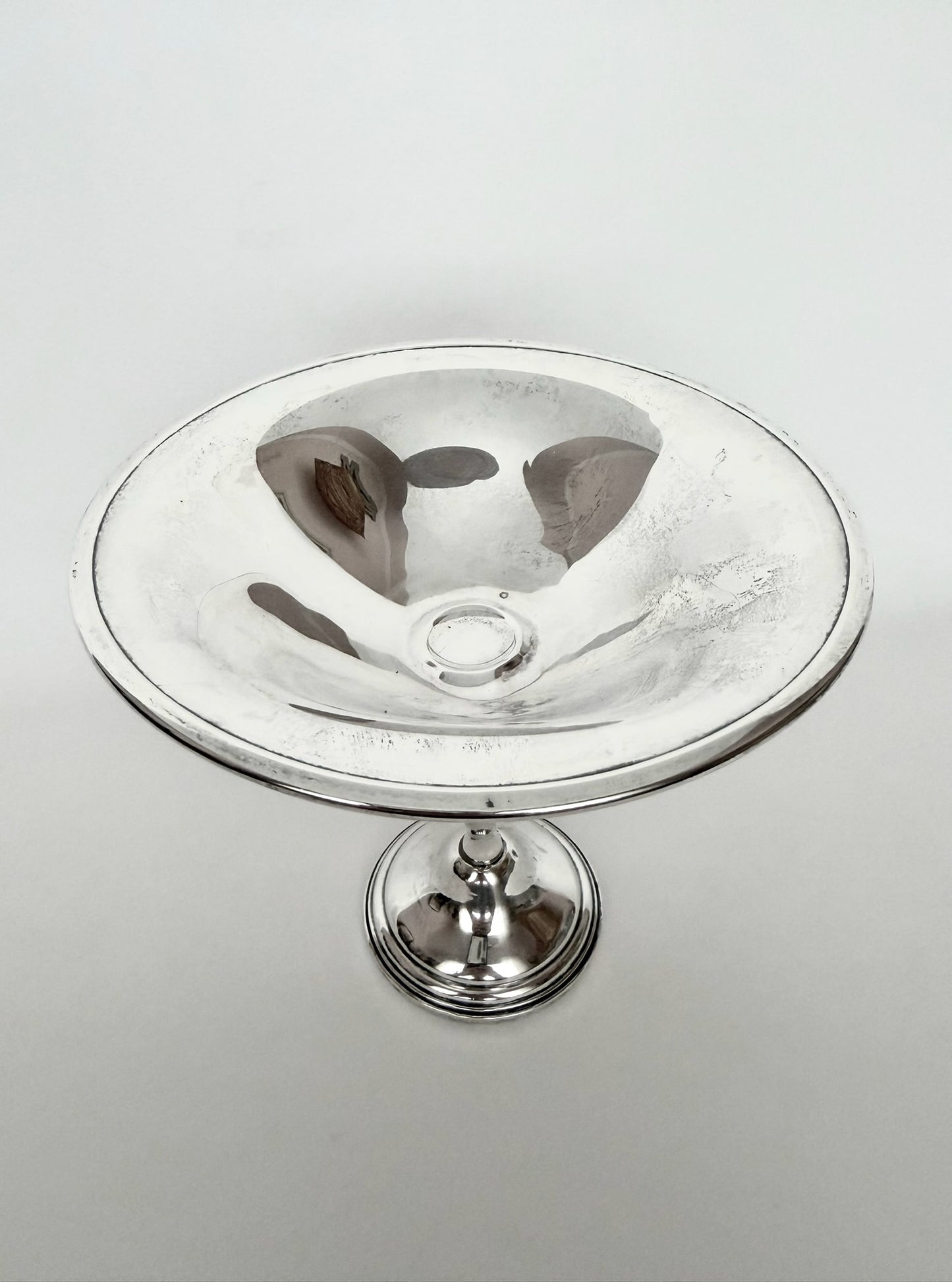 Victoriana Sterling Pedestal Dish