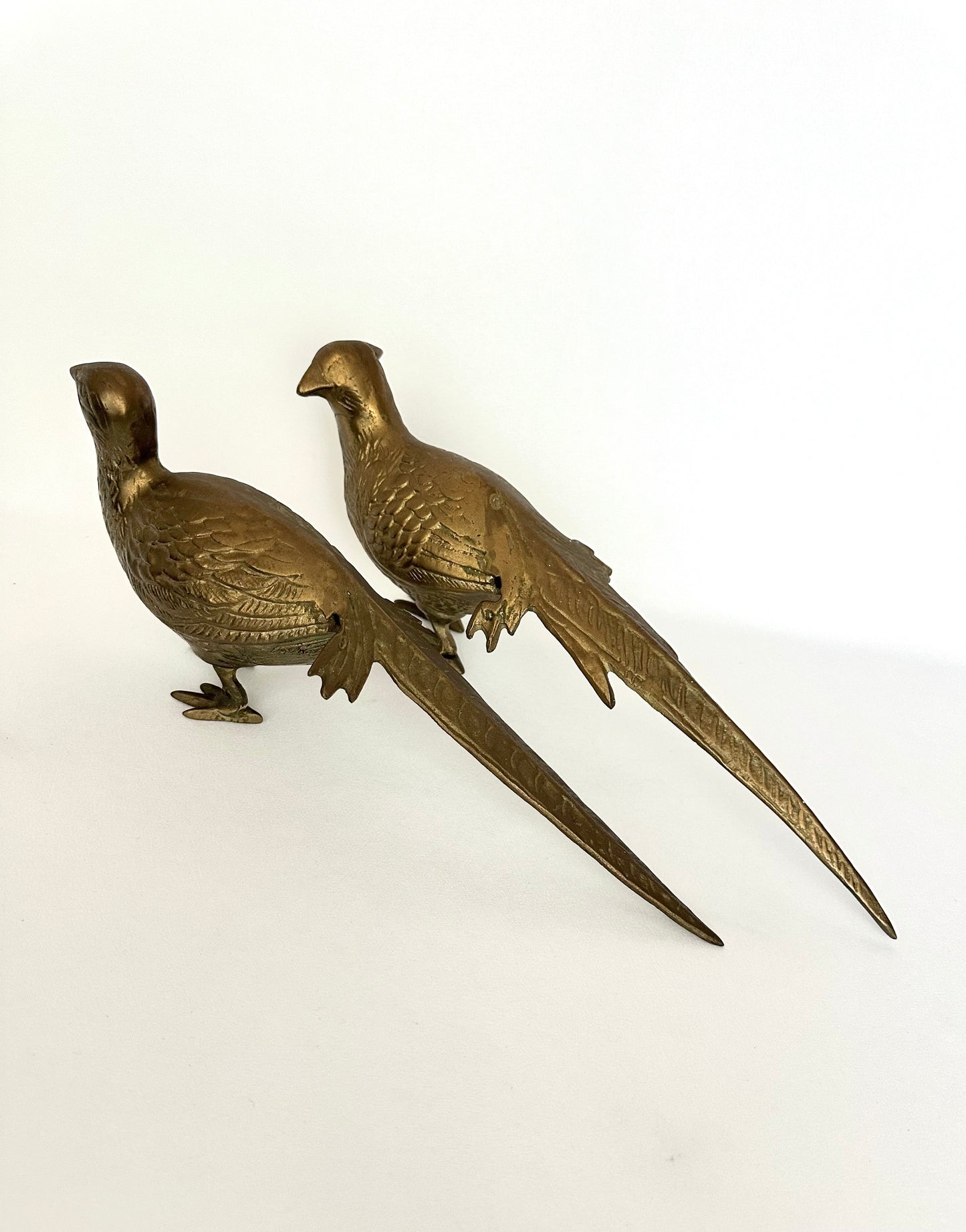 Eve Brass Pheasant Pair