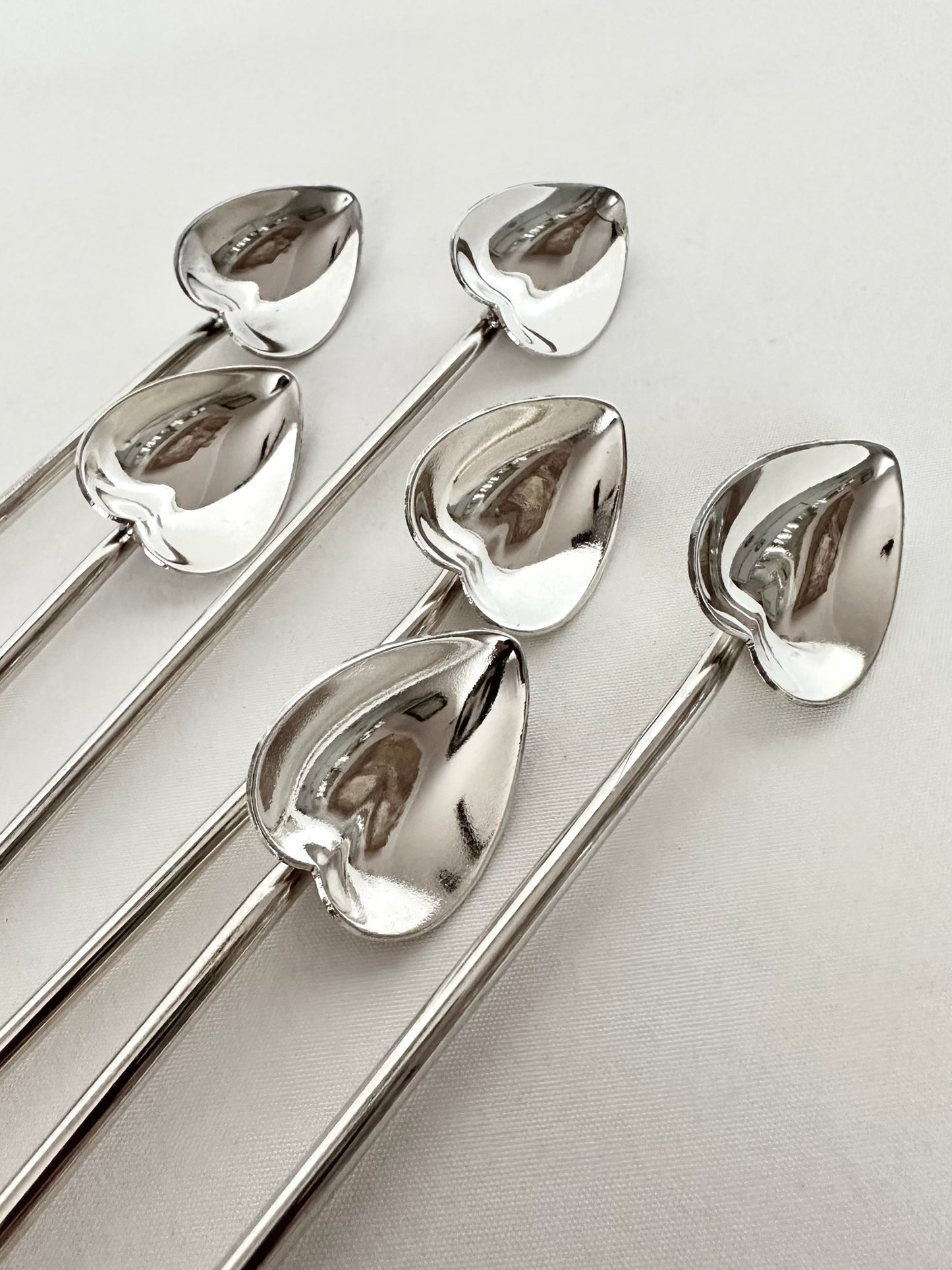 Chessy Silverplate Sipper Spoons