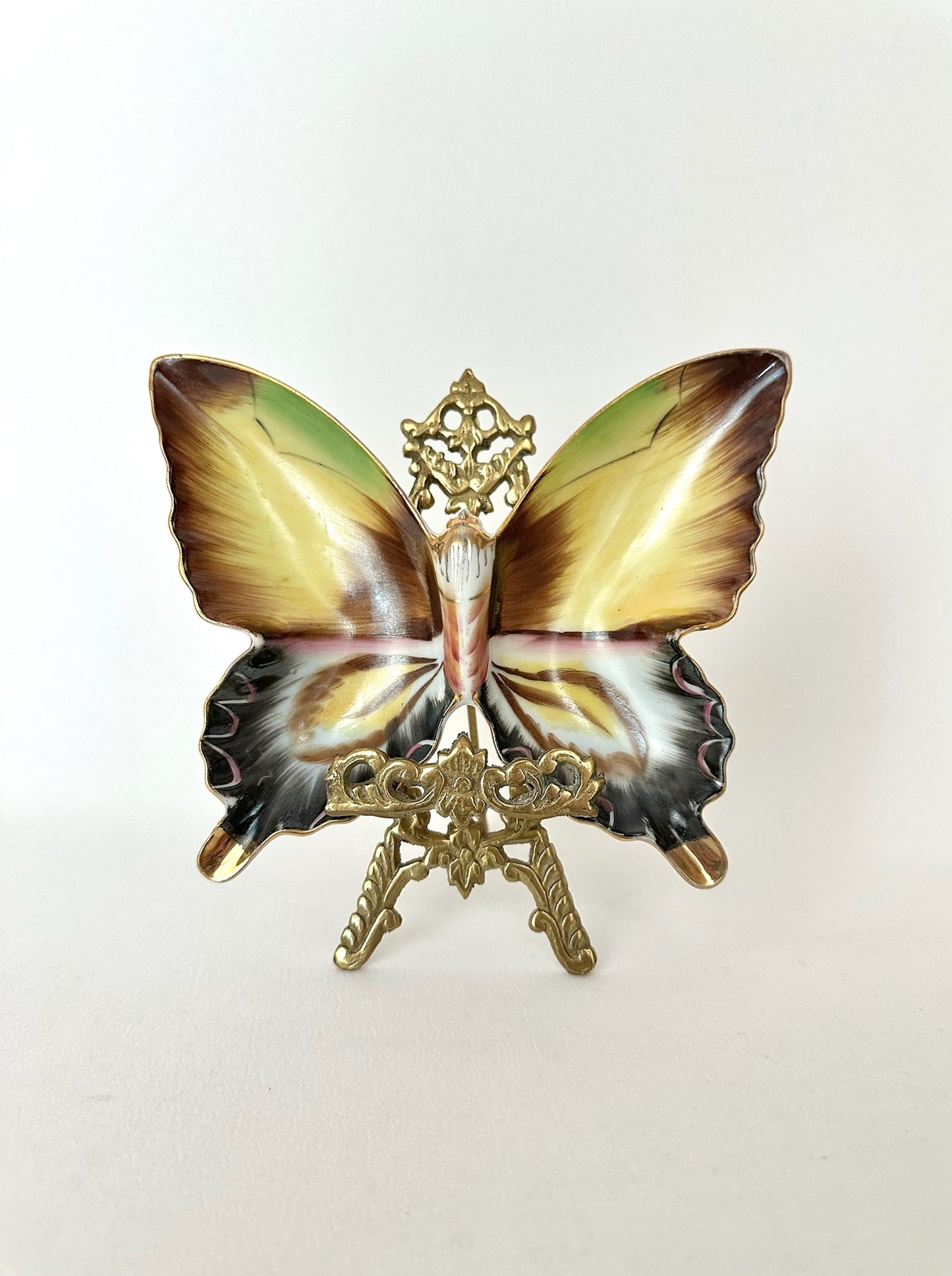 Ivy Butterfly Trinket Dish
