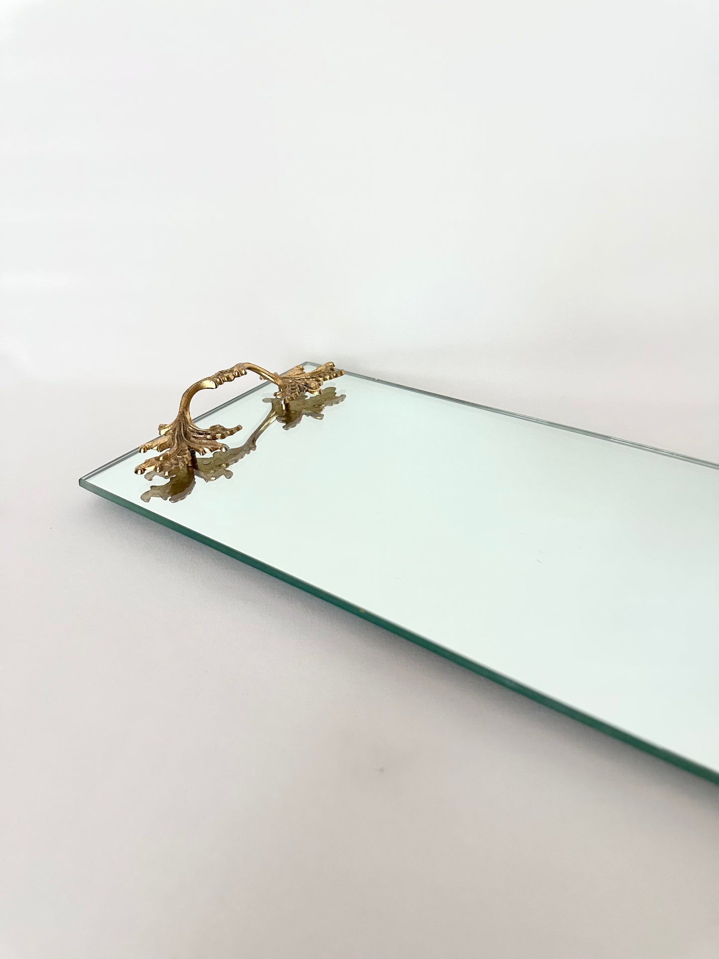 Helene Mirrored Vanity Tray