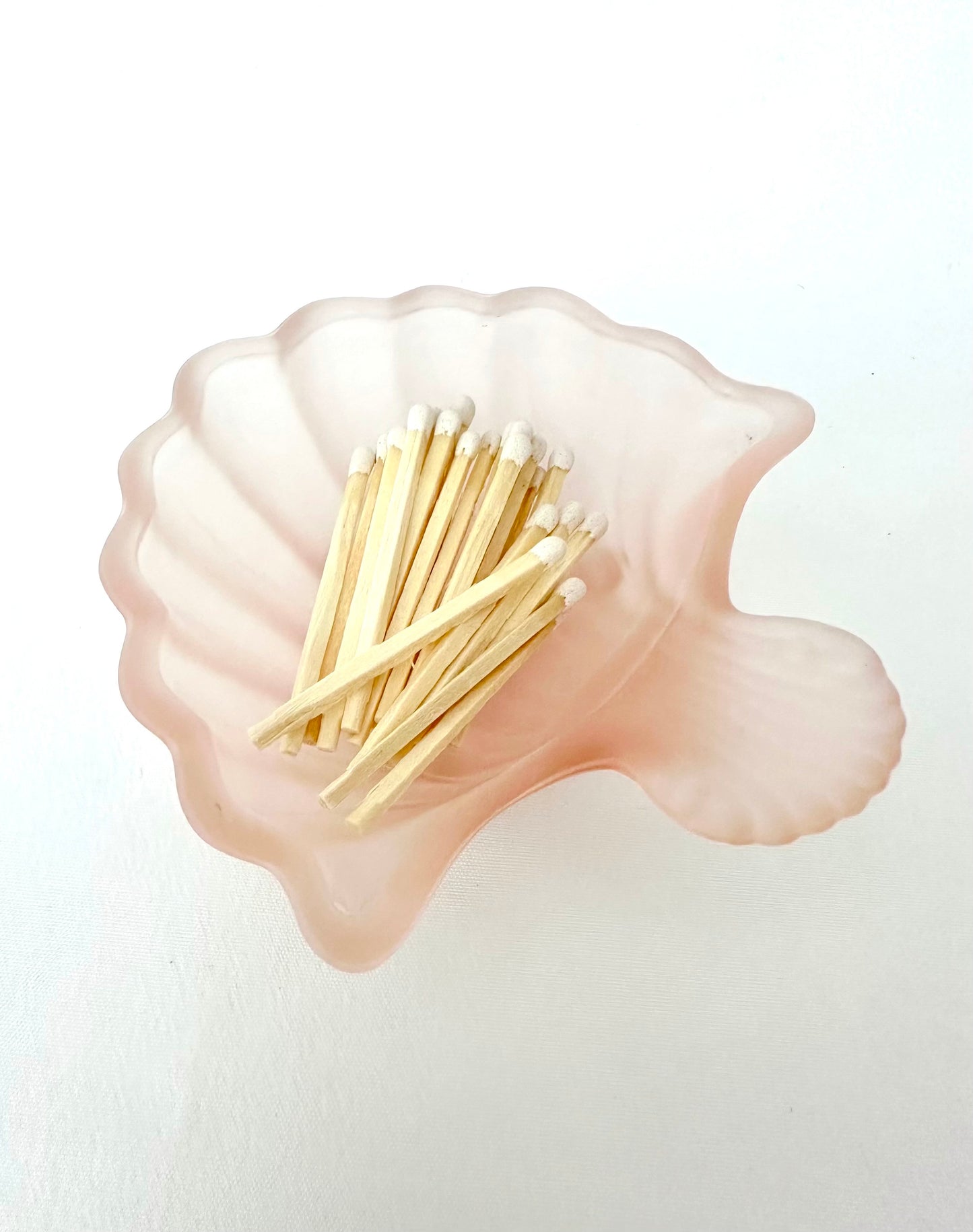 Andrina Clamshell Matchstick Vessel