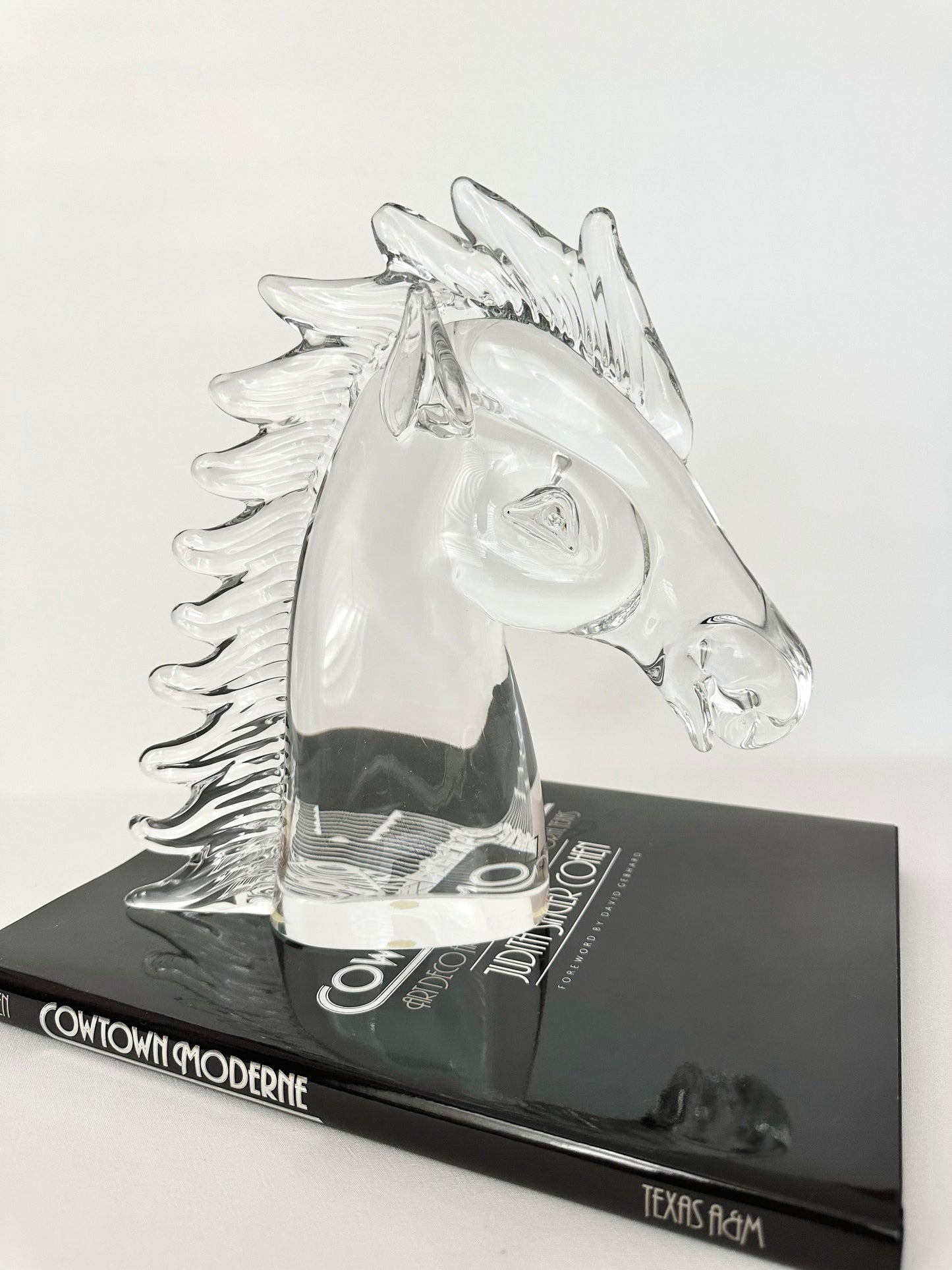 Shiloh Art Glass Horse Sculpture