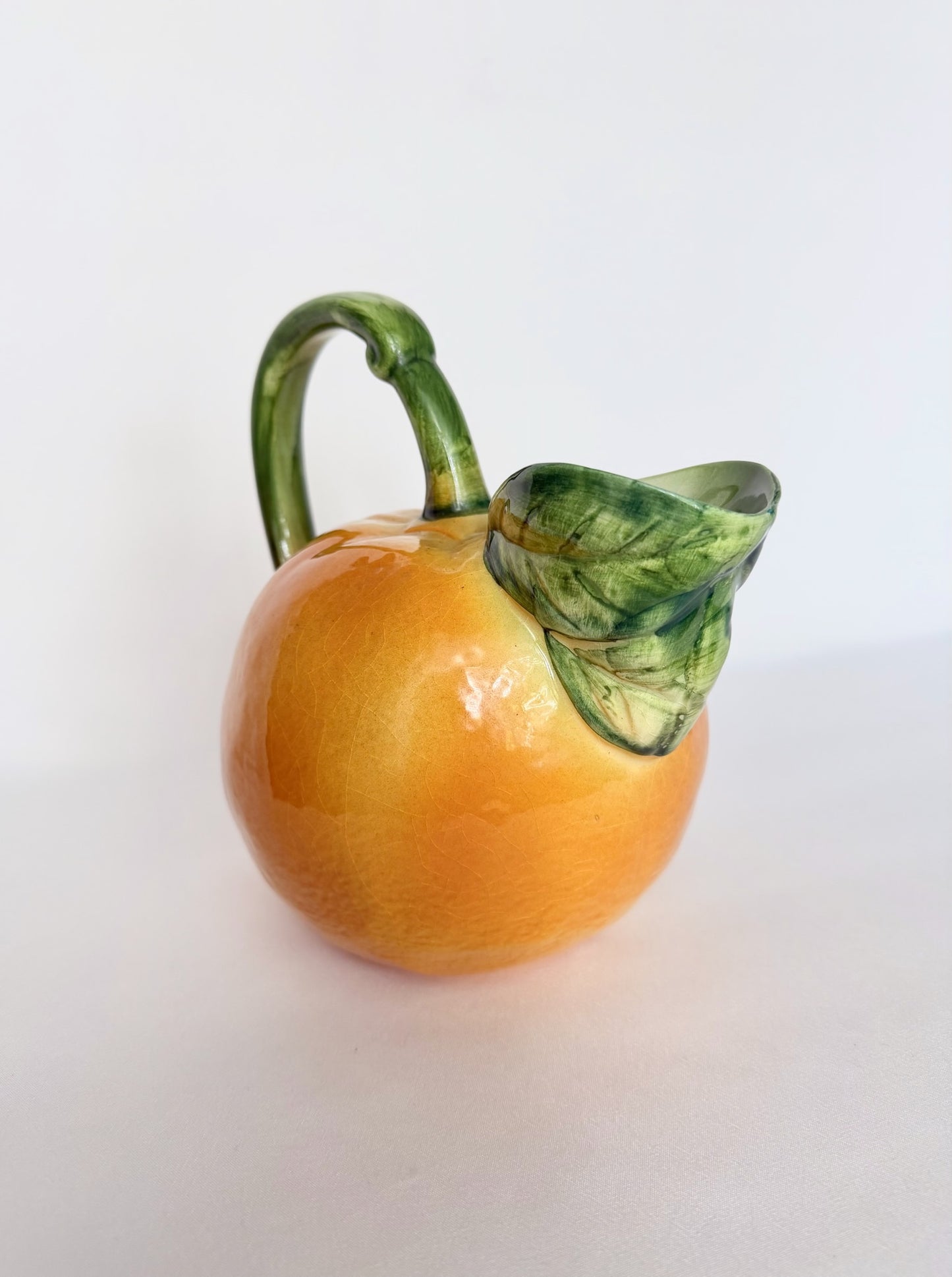 Calista Orange Pitcher