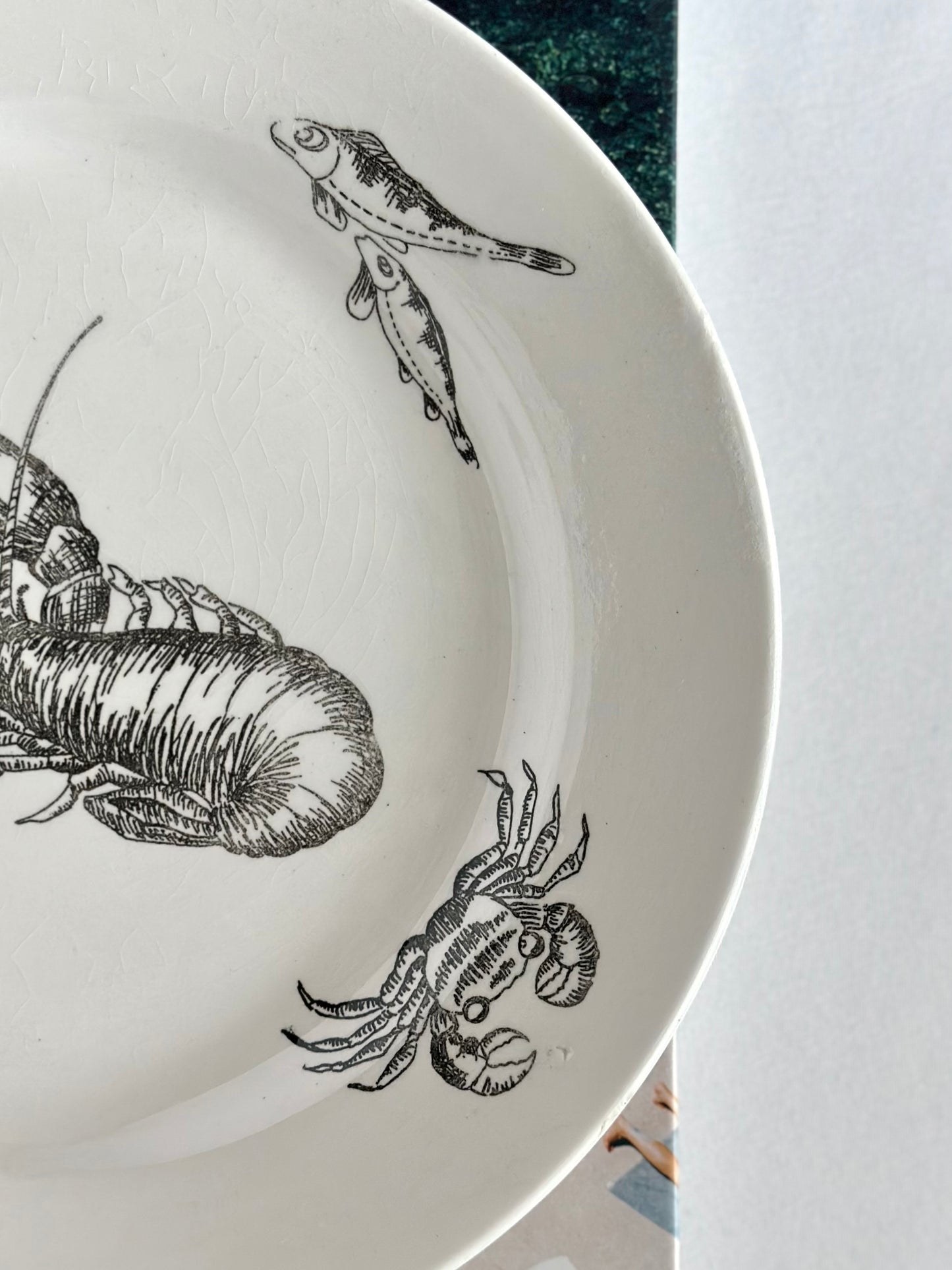 Loredana Lobster Decorative Plate