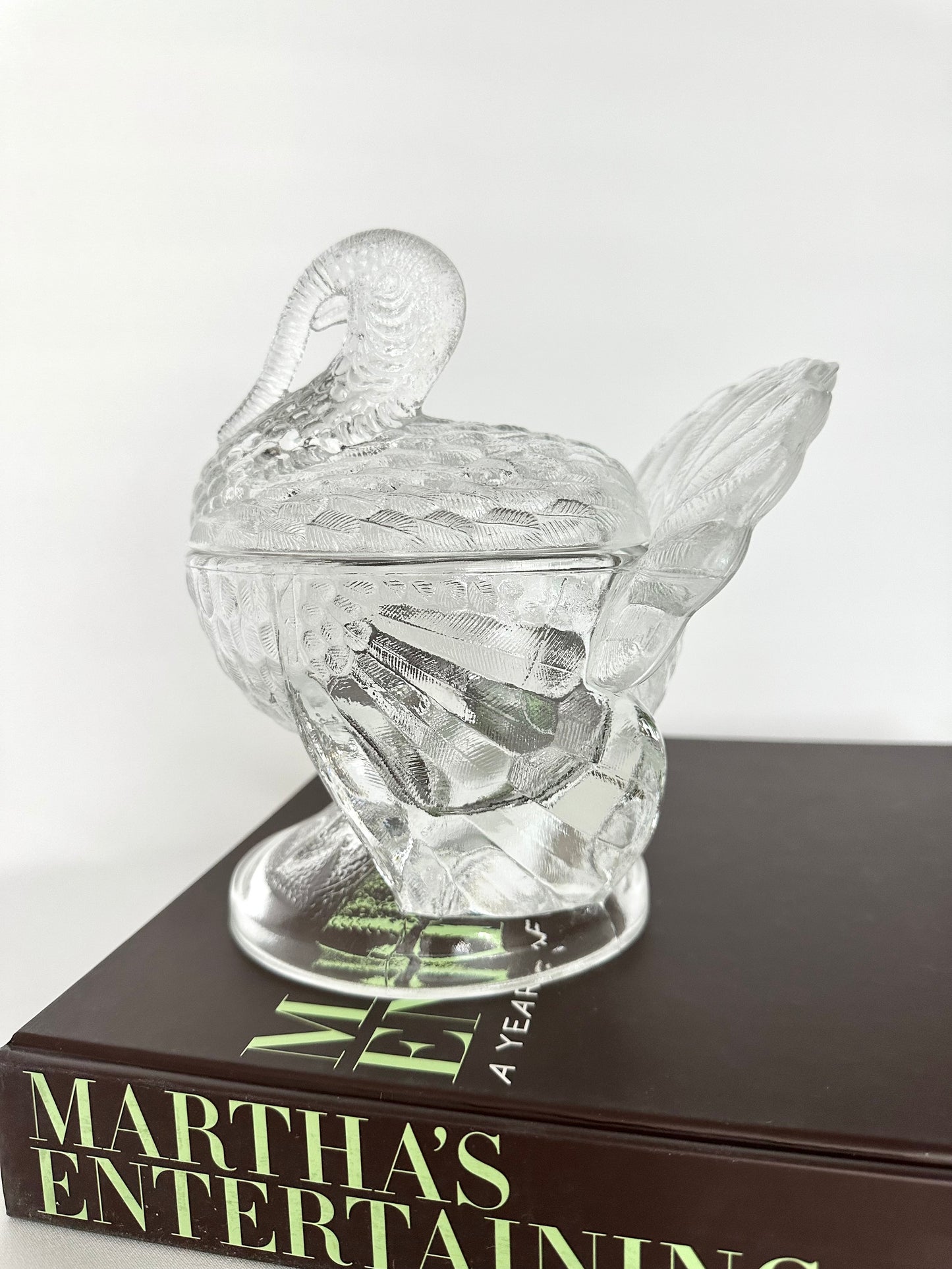 Willie Turkey Lidded Compote