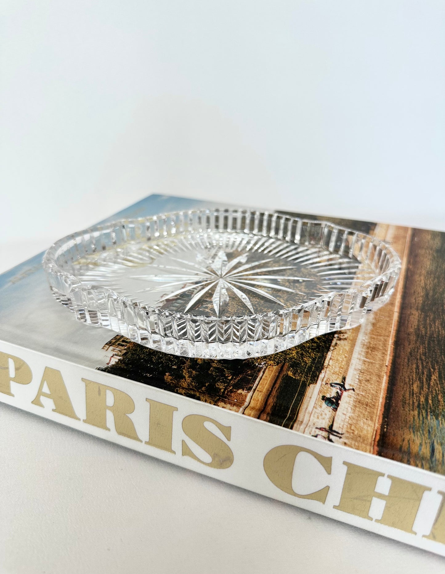 Gisele Cut Crystal Vanity Tray