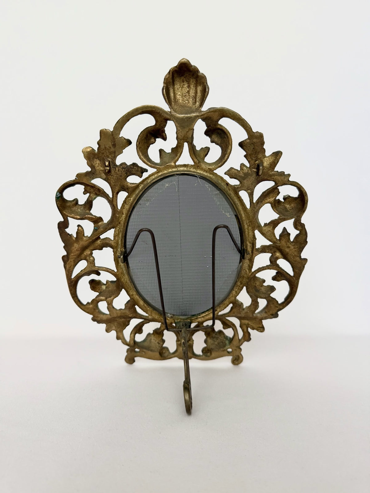 Minerva Brass Tabletop Mirror