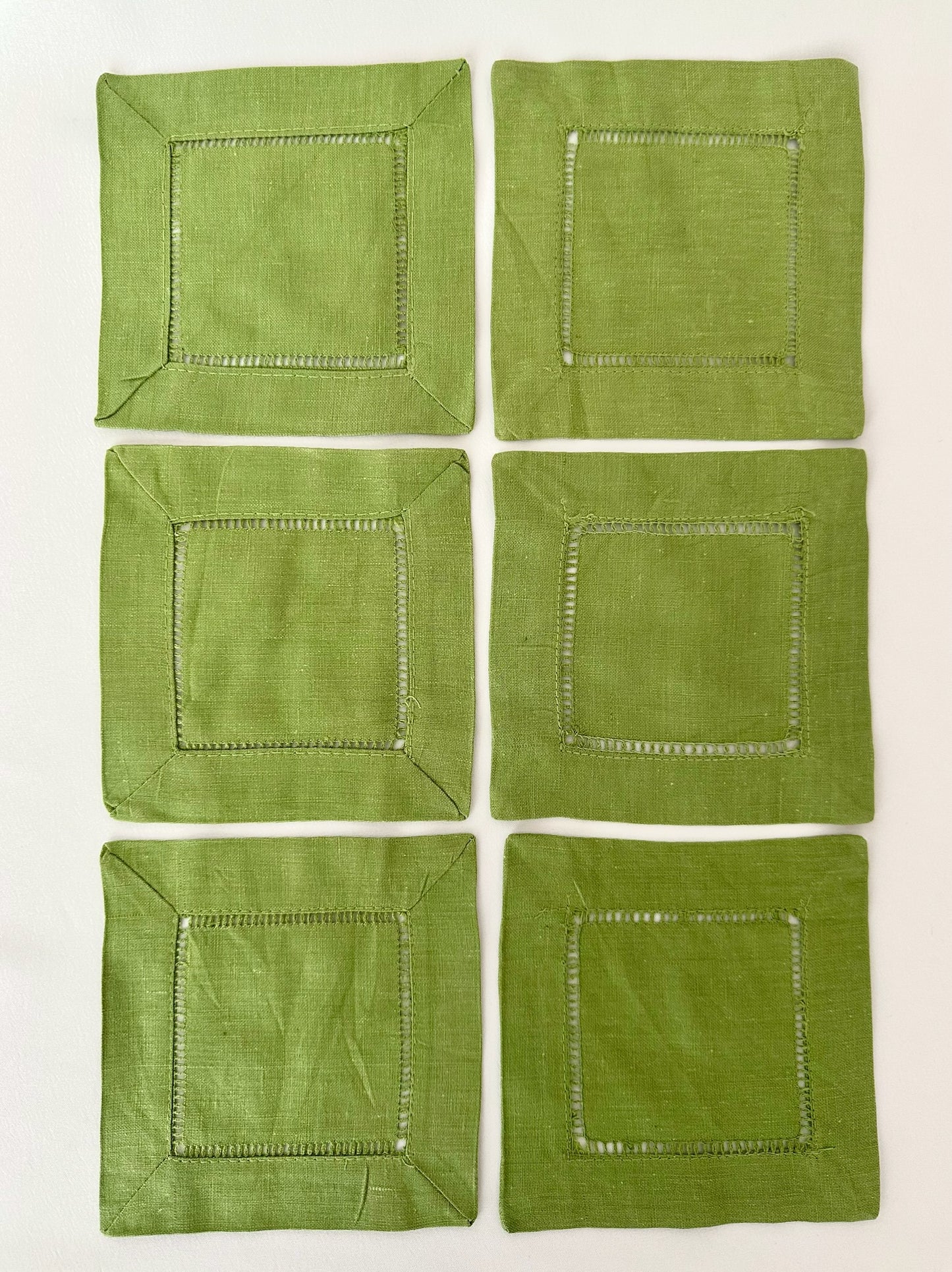 Fern Linen Cocktail Napkins