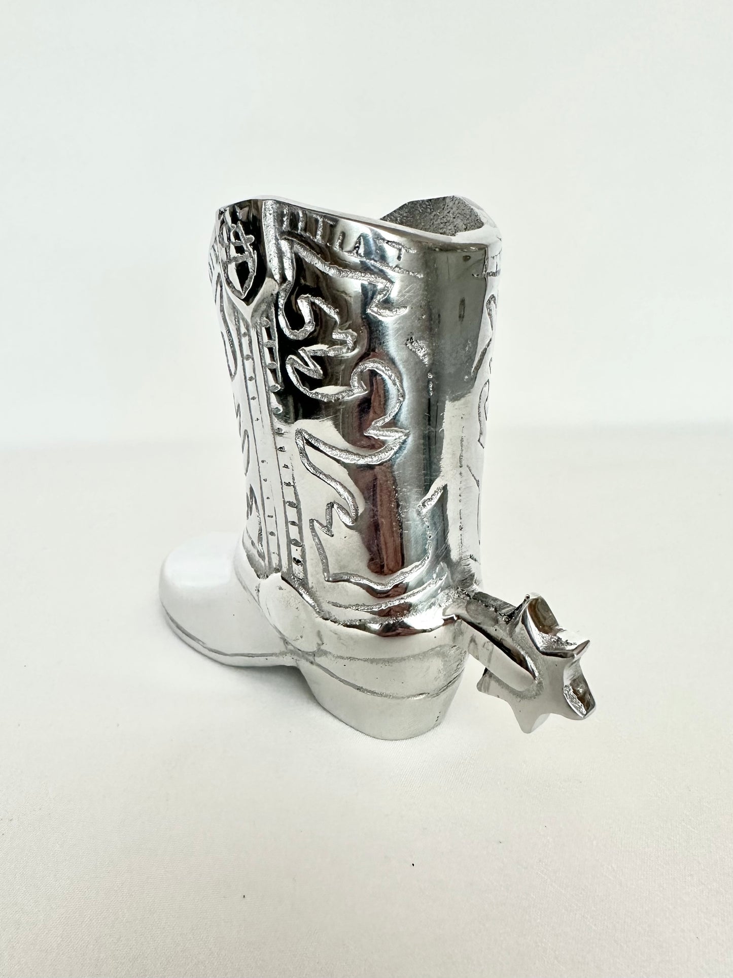 Laramie Pewter Cowboy Boot