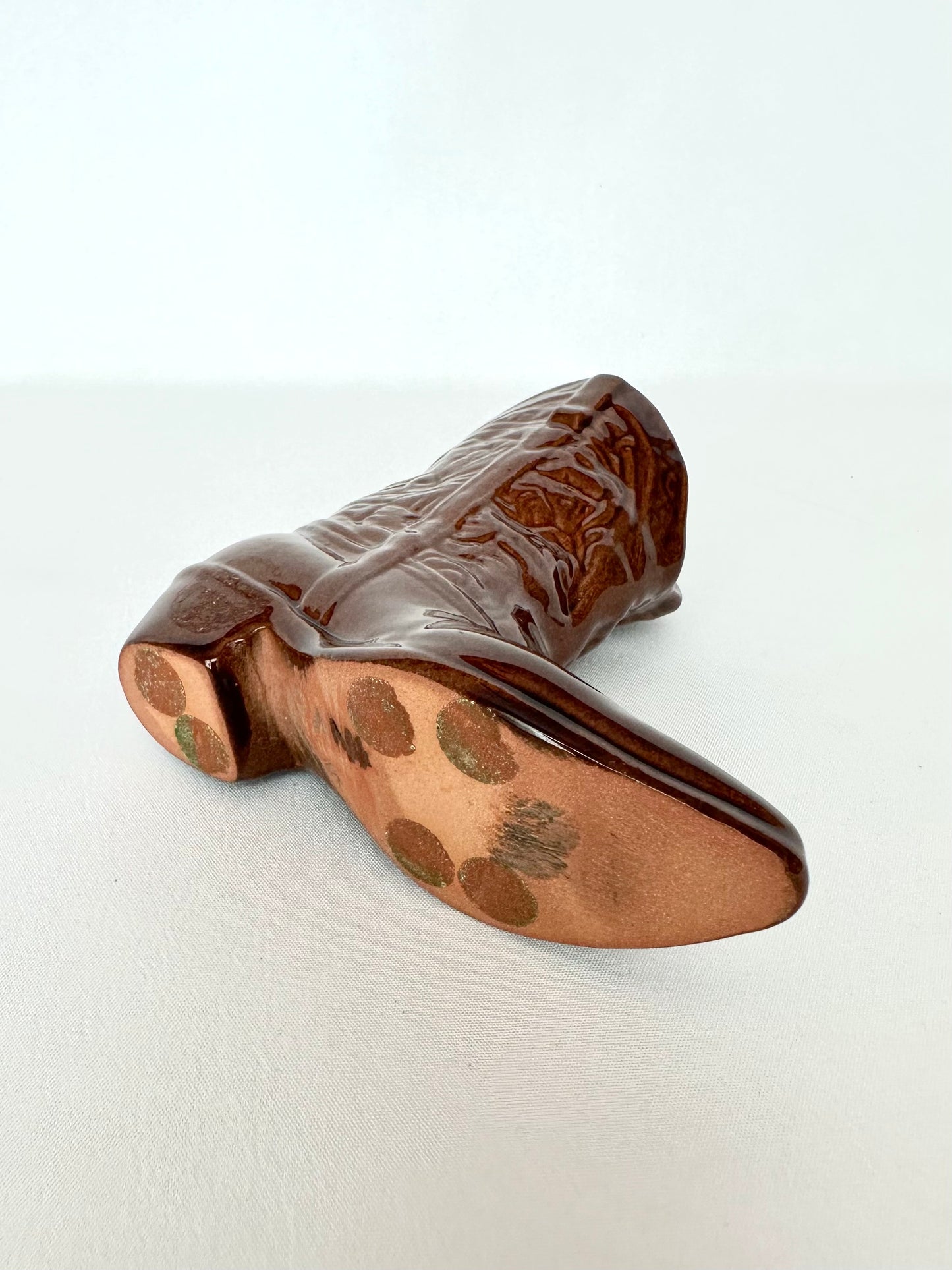 Wesley Ceramic Cowboy Boot