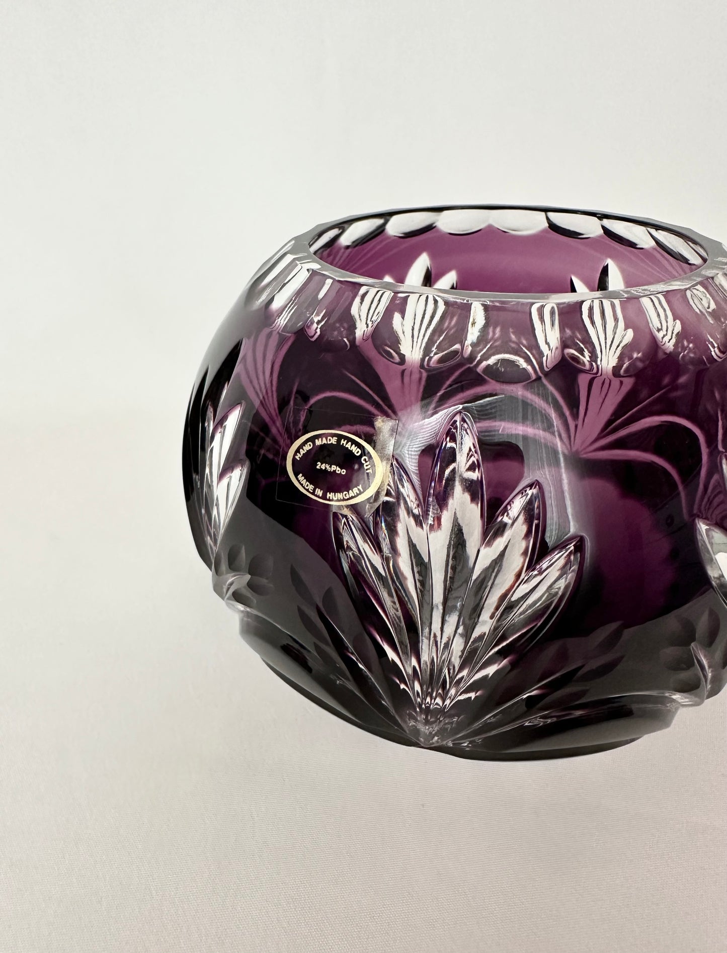 Violet Rose Vase