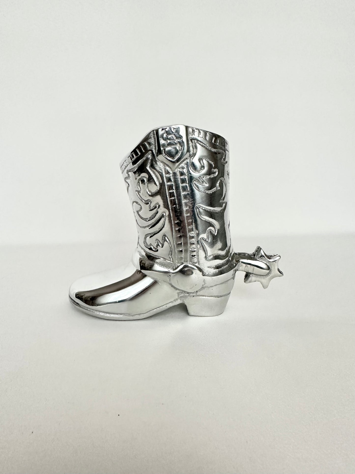 Laramie Pewter Cowboy Boot