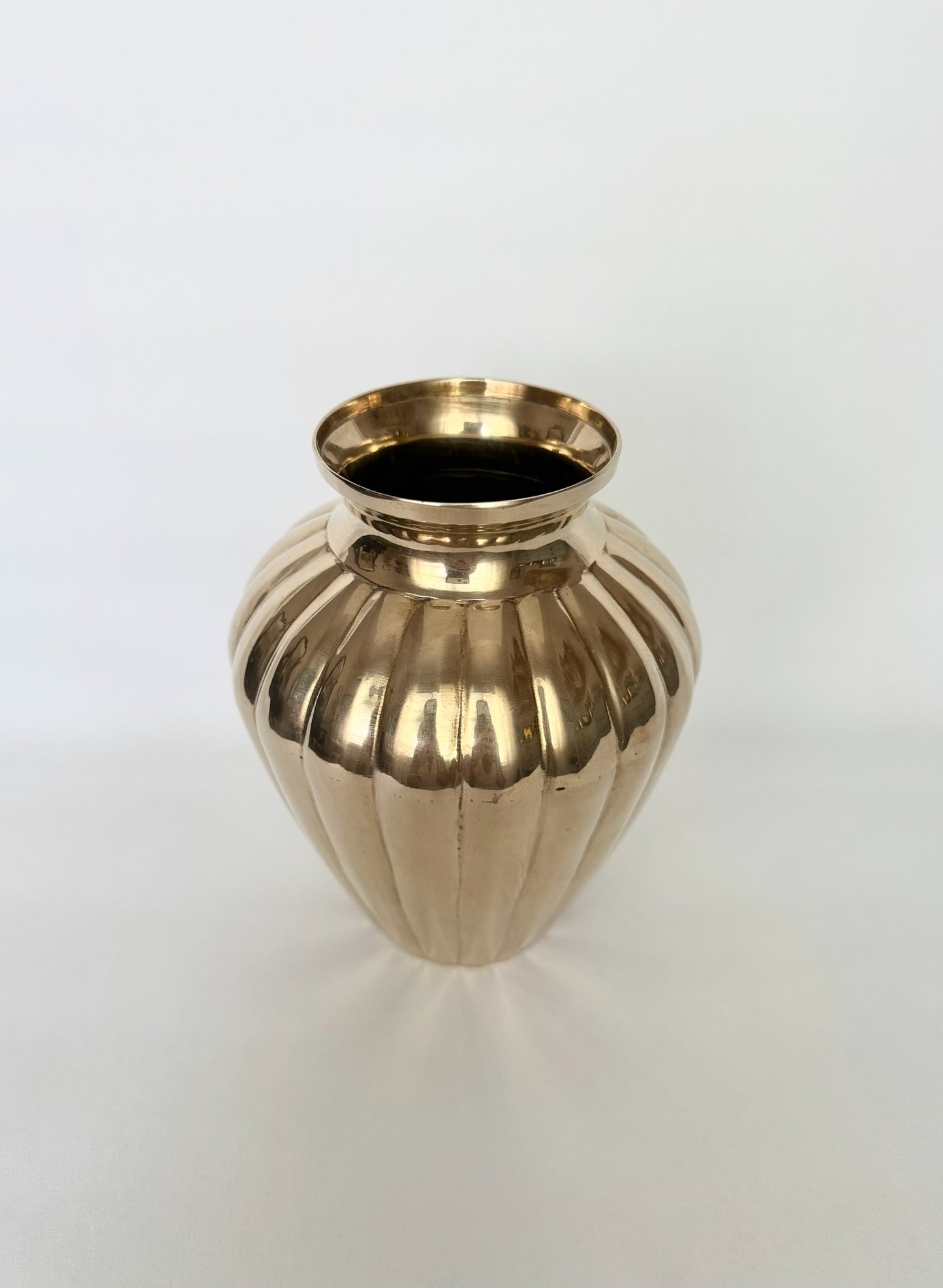 Leander Brass Vase
