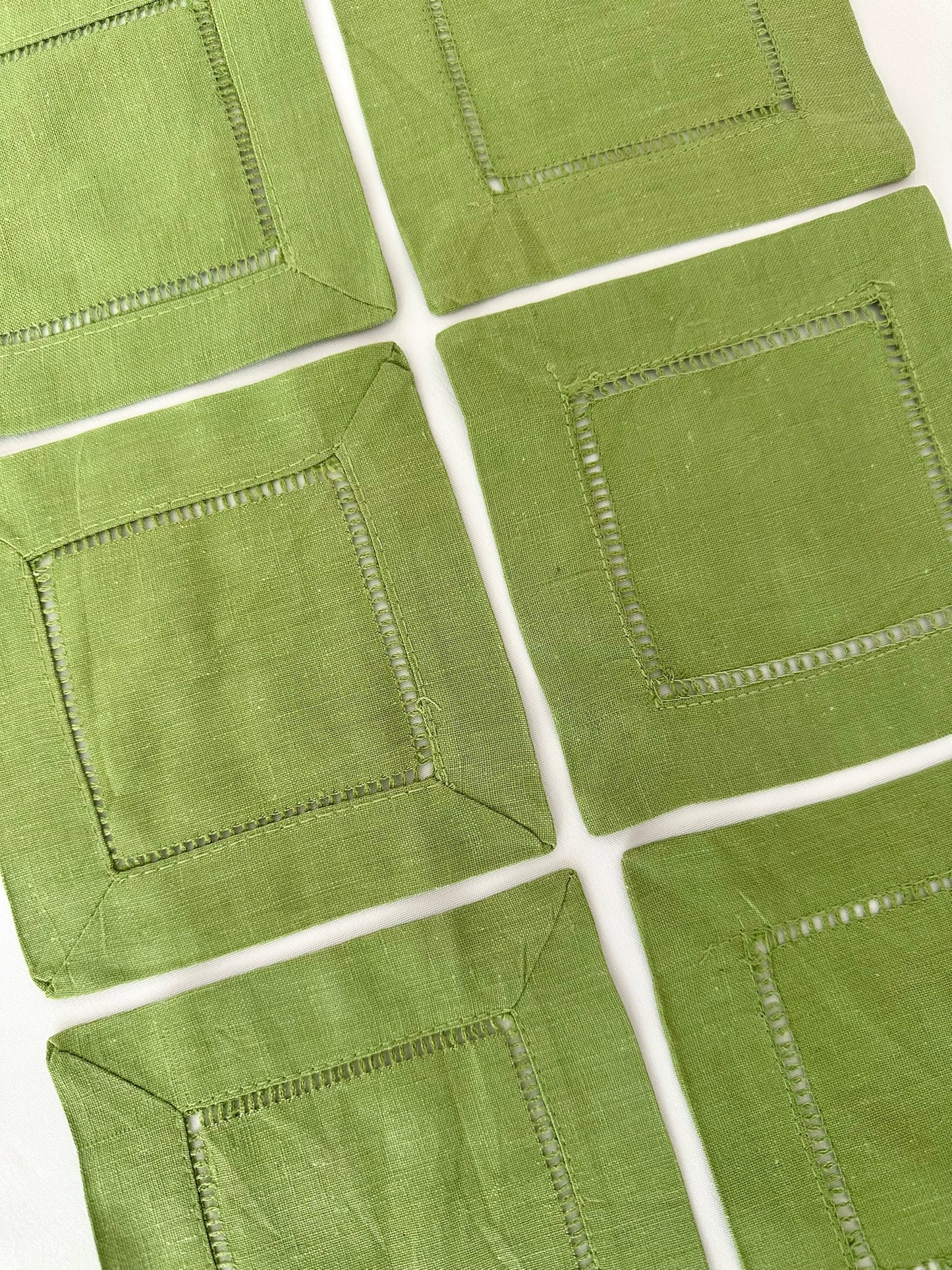 Fern Linen Cocktail Napkins