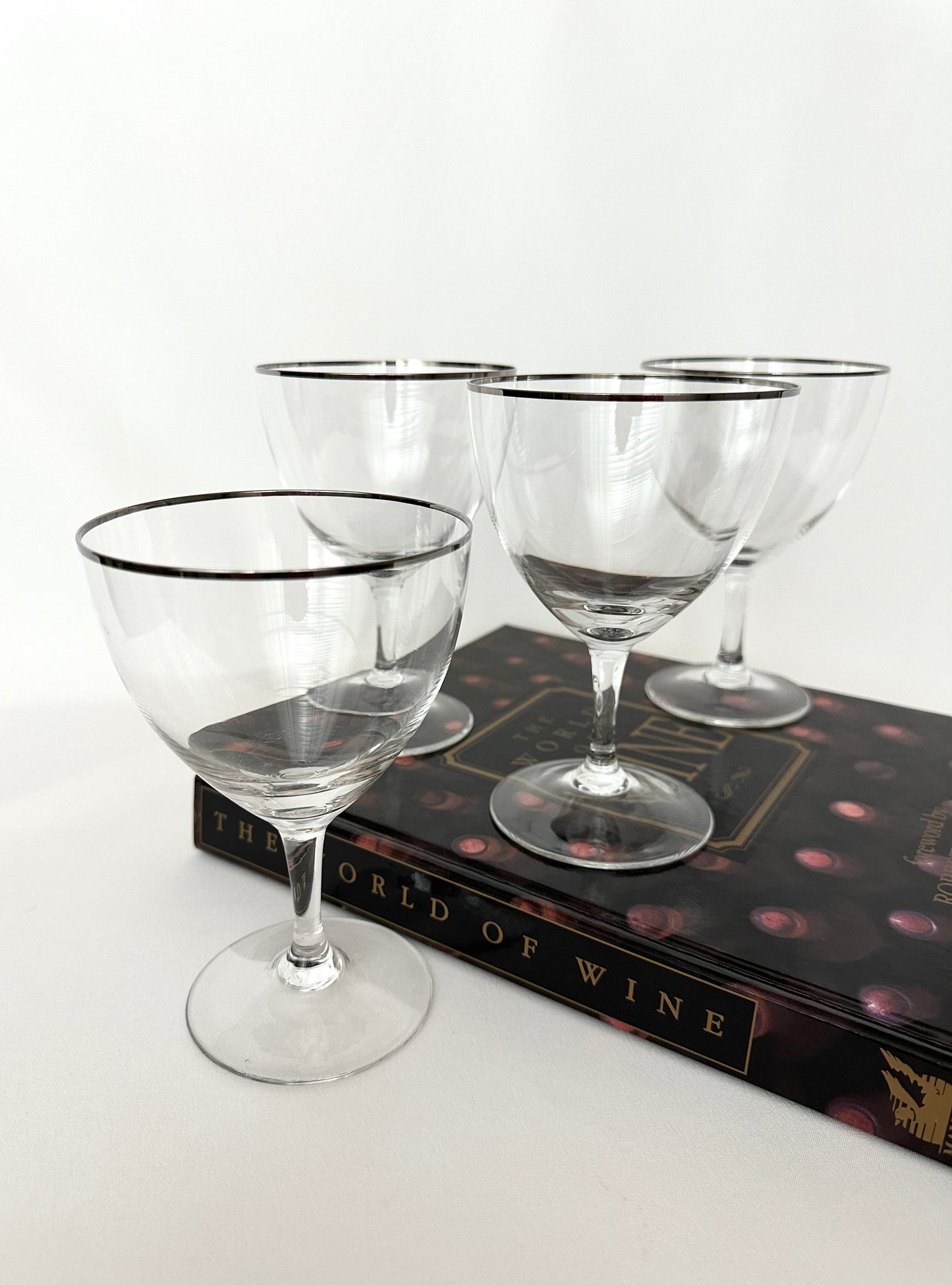 Amelia Crystal Wine Goblets