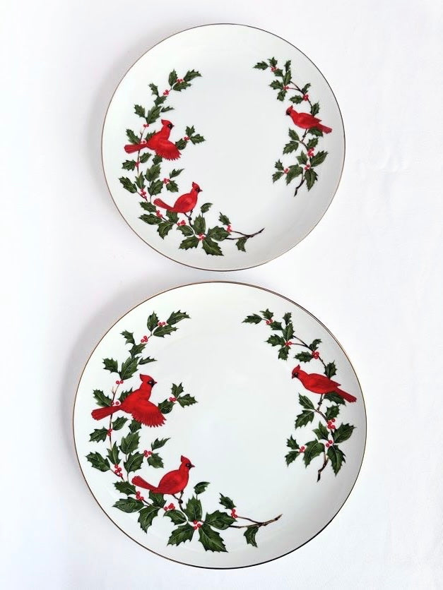 Cardinal Snack Plates