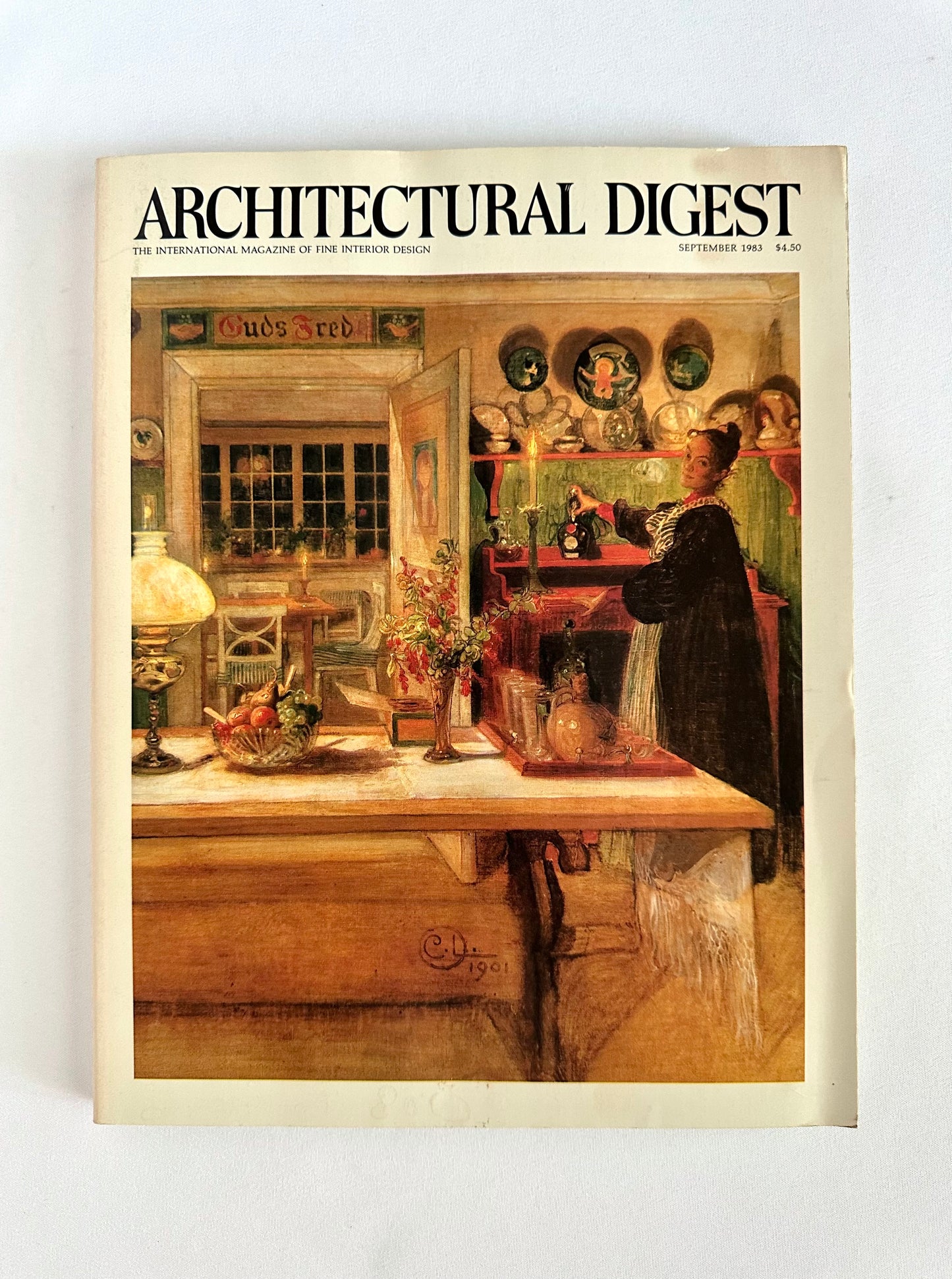 Vintage Architectural Digest Stack