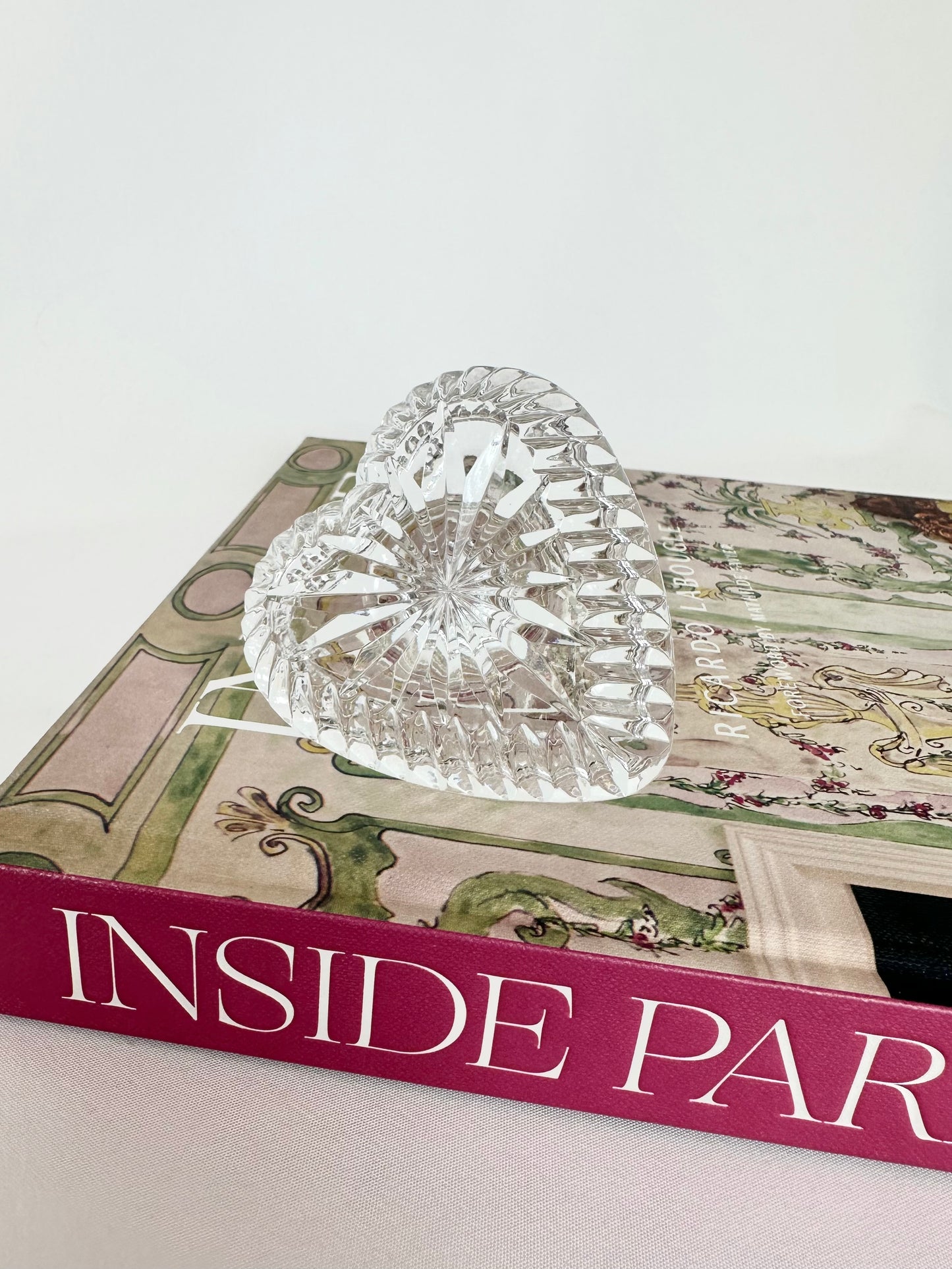 Bijou Cut Crystal Ring Dish