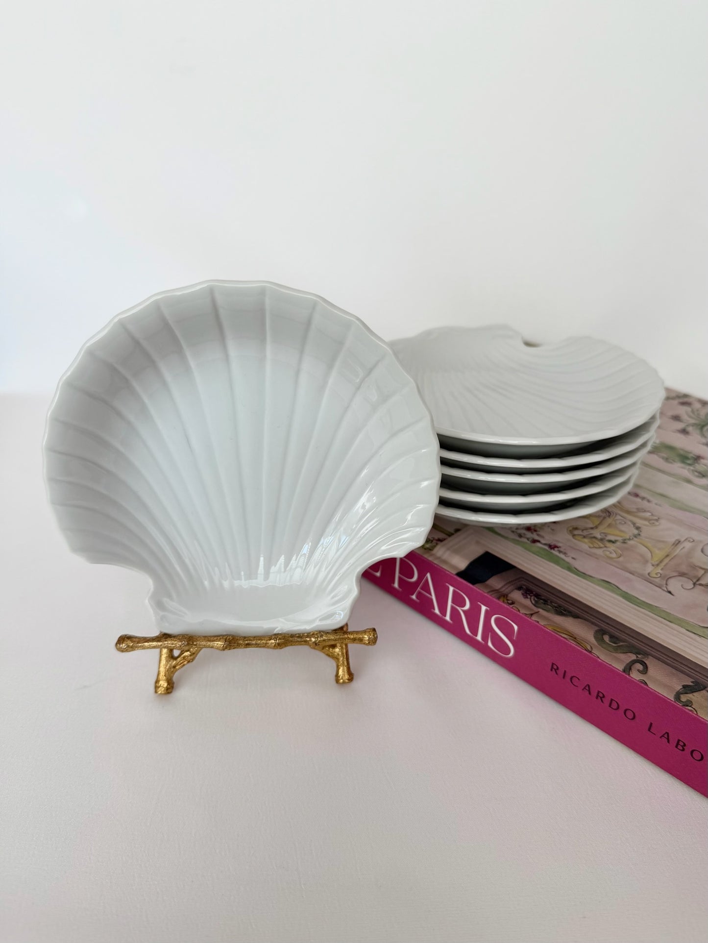 Brinley Ceramic Shell Dishes