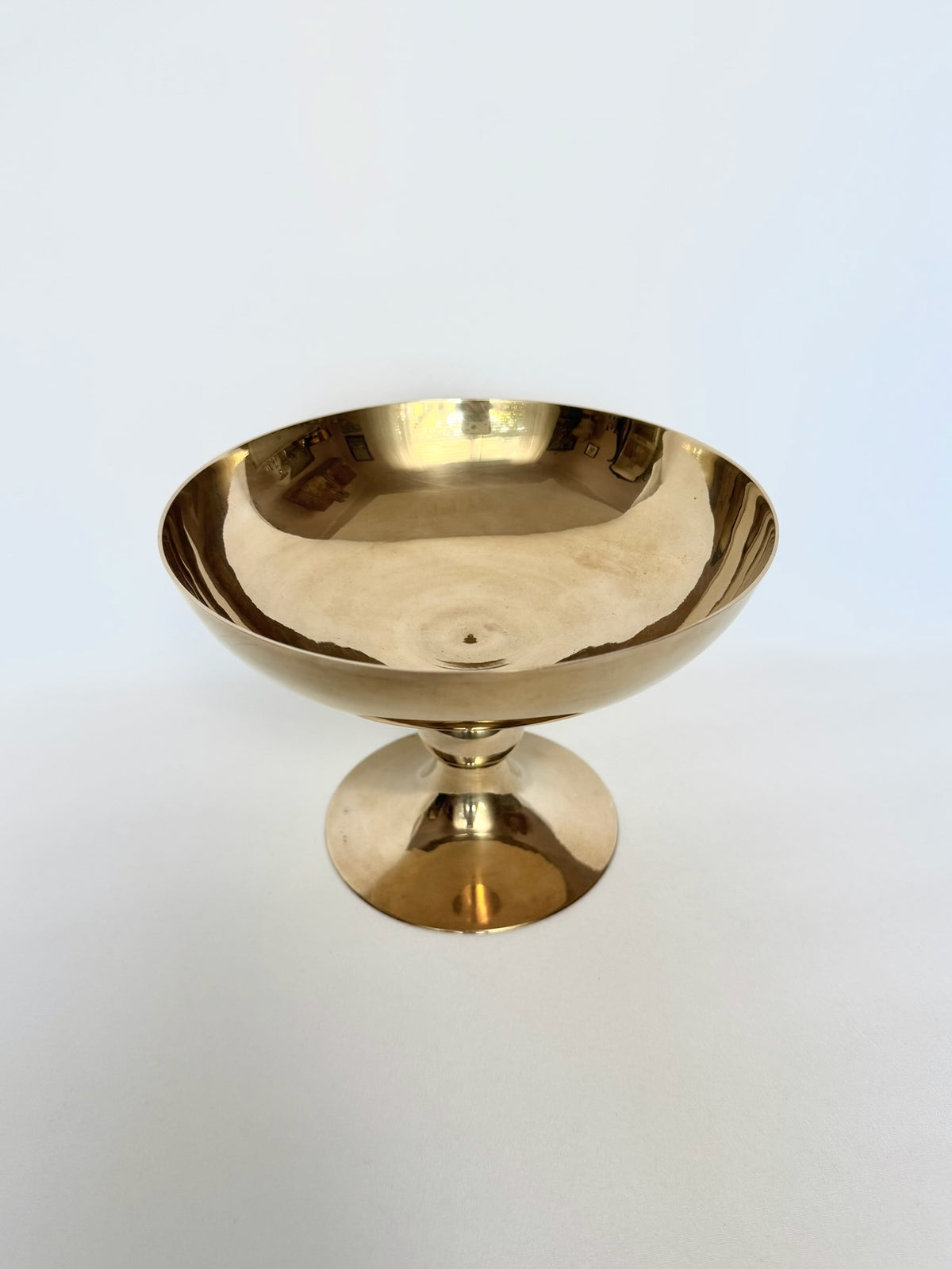 Madigan Brass Pedestal Dish