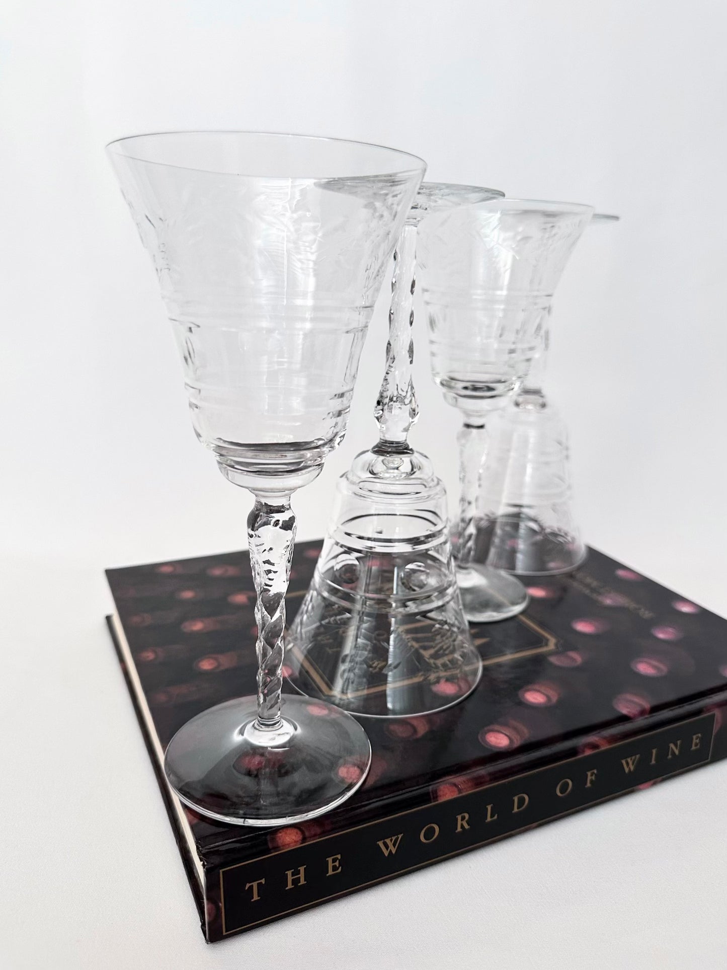 Genevieve Crystal Wine Goblets