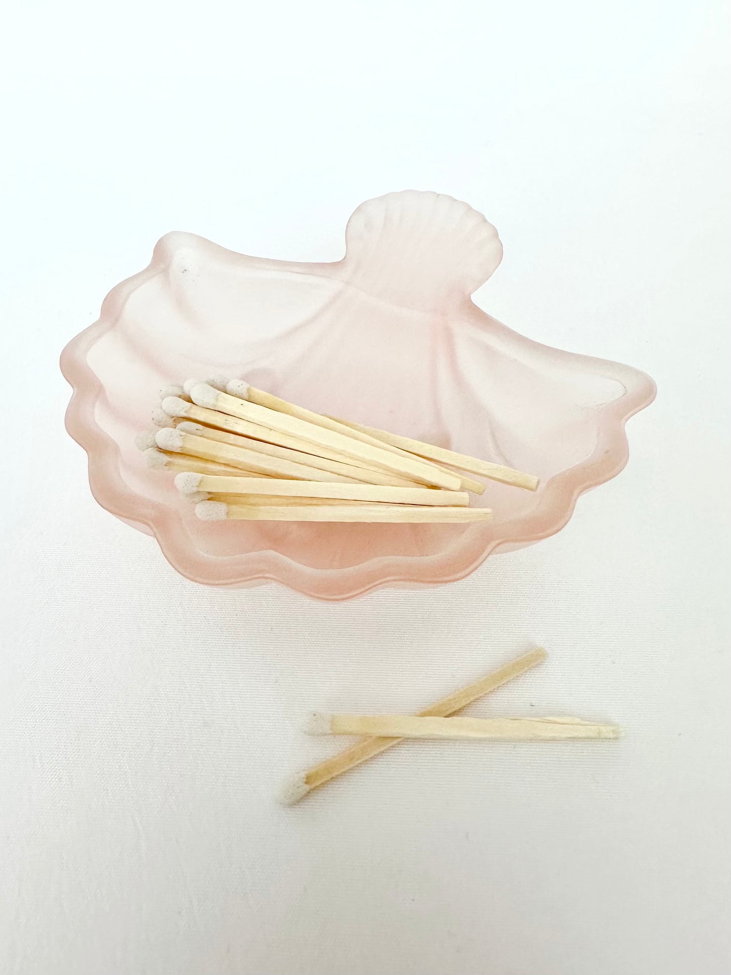 Andrina Clamshell Matchstick Vessel