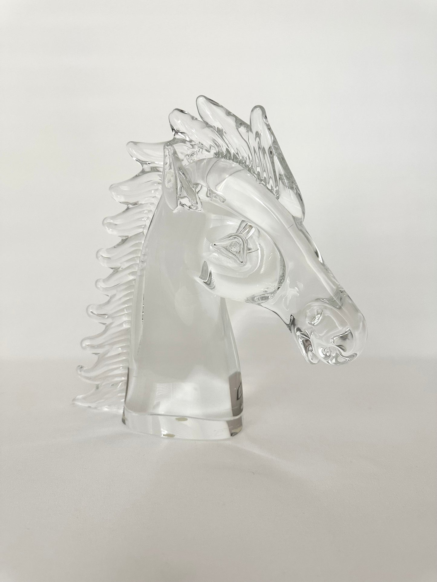 Shiloh Art Glass Horse Sculpture